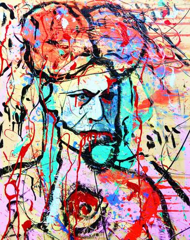 Print of Abstract Portrait Paintings by Grace Divine