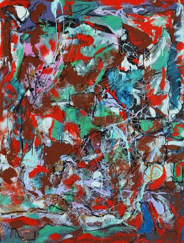 Print of Abstract Expressionism Abstract Paintings by Grace Divine