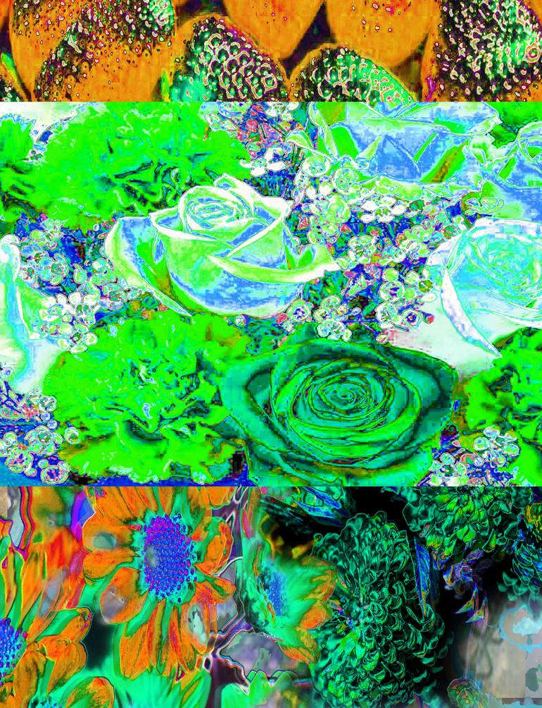 Green Power of Growth - Mediumistic Psychic Reading Art Painting by ...
