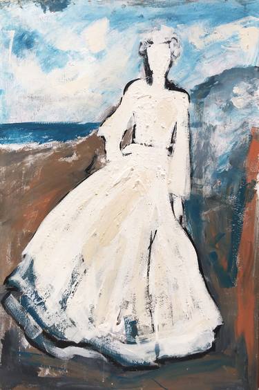 Print of Figurative Seascape Paintings by Grace Divine