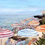 Côte d'Azur Umbrellas by Madeleine Gross