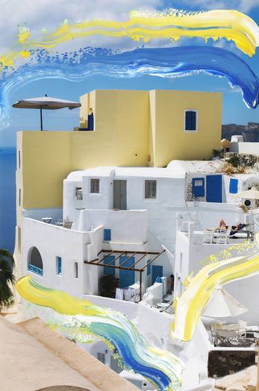 Santorini Sunbather - Limited Edition 1 of 1 thumb