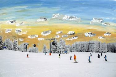 Saatchi Art Artist Madeleine Gross; Photography, “Ski 2019 - Limited Edition of 1” #art