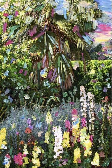 Saatchi Art Artist Madeleine Gross; Photography, “Sunset Flowers 2020 - Limited Edition of 1” #art