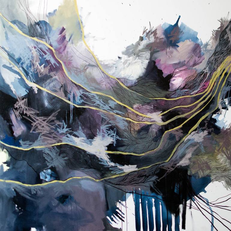 To Live Fully Alive Painting by Jessica Tinsley | Saatchi Art