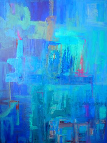 Original Abstract Painting by Gisela Zimmermann