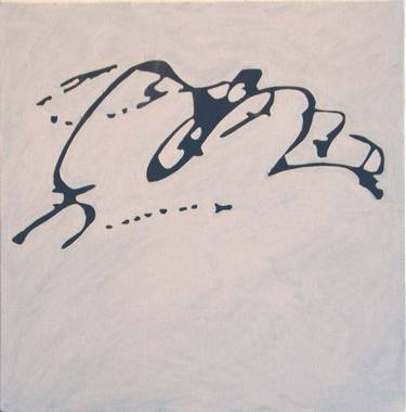 Print of Abstract Calligraphy Paintings by Georg Kabott