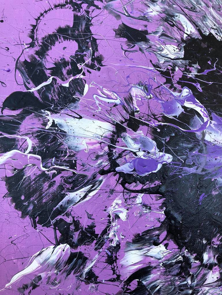 Original Abstract Expressionism Abstract Painting by Adam Zafrian