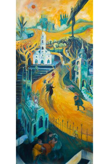 Print of Expressionism Fantasy Paintings by Qiong Wu
