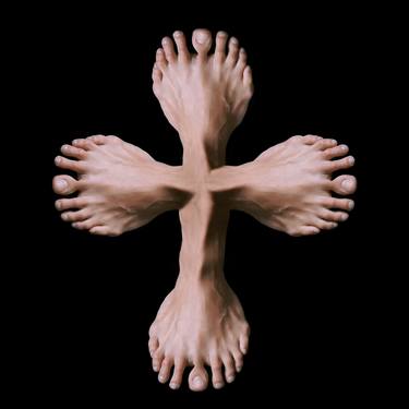 Dissolution of form: God's Feet thumb