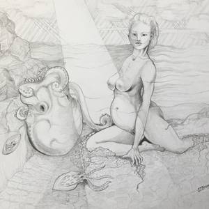 Collection Nude Women With Endangered Species of Animals