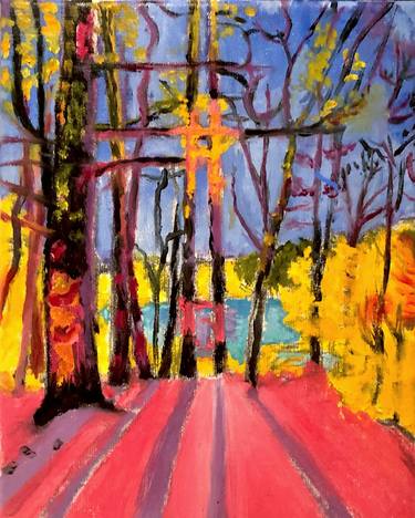 Original Expressionism Landscape Paintings by Susan Stewart