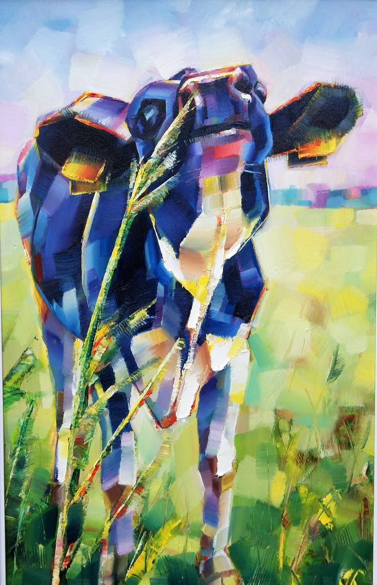 Original Figurative Animal Painting by Frans Brandsen