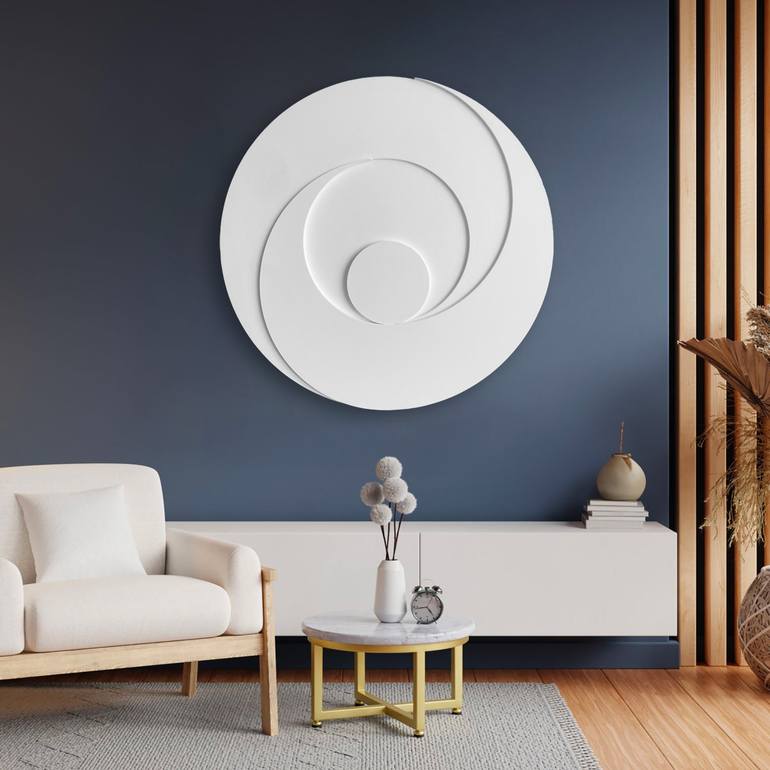 Original Color Field Painting Abstract Sculpture by Liam Roberts