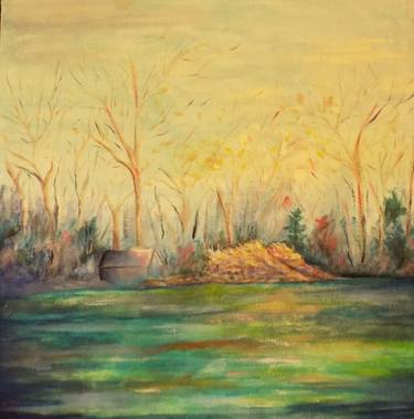 Original Expressionism Landscape Paintings by Tara Stephanos