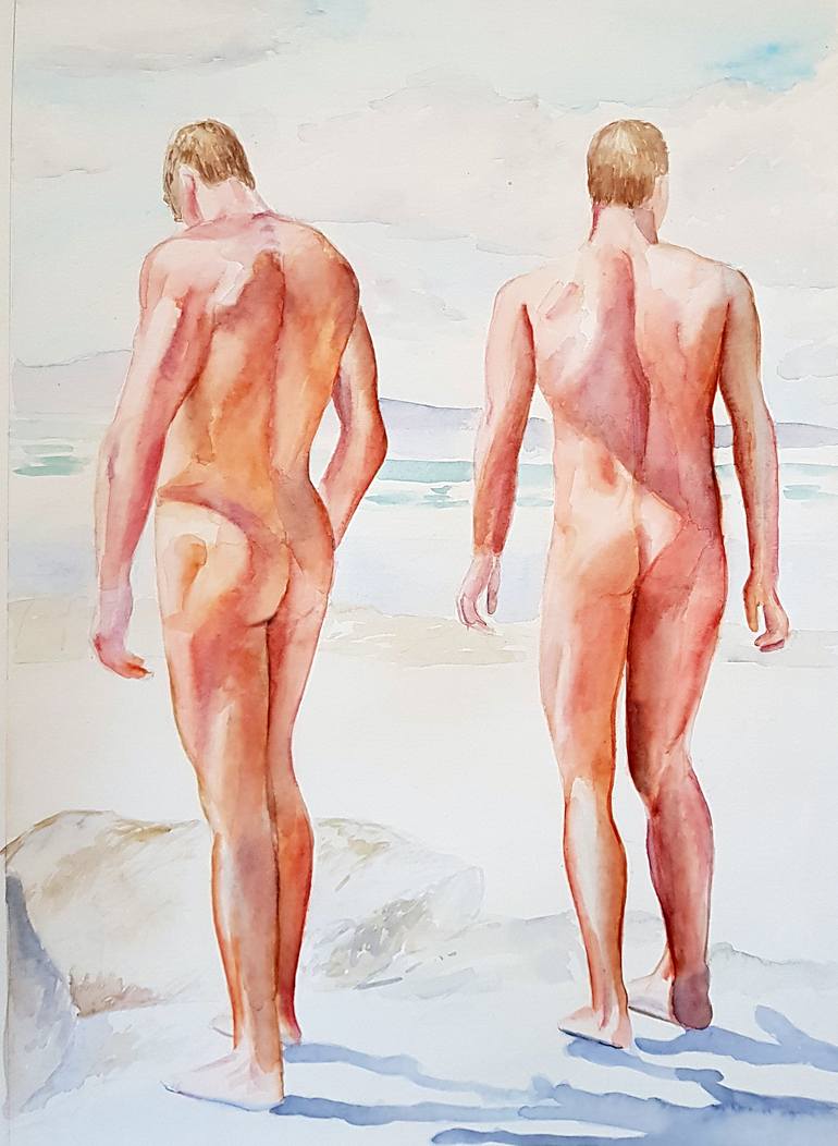 Beach nude boys Top Nude