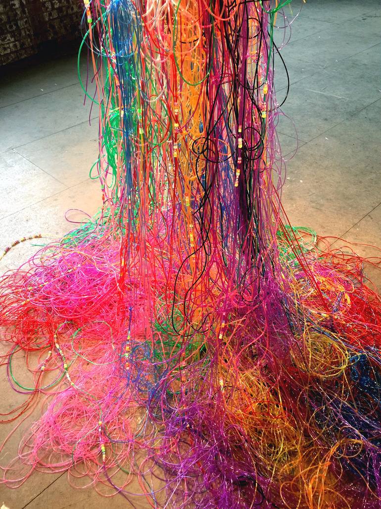 Original Art Deco Pop Culture/Celebrity Installation by Winnie Hua
