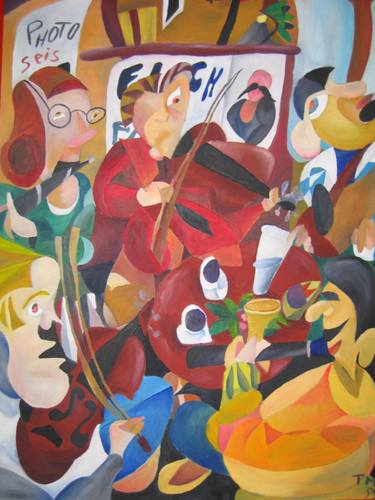 Original Music Painting by Tiago MATEUS
