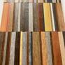 Architectural flooring sample transformed into art