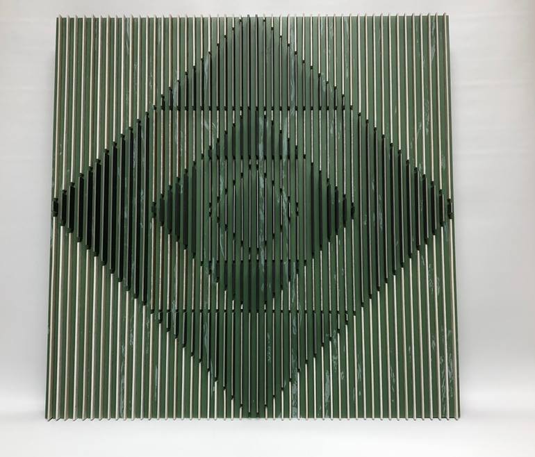 Original Abstract Architecture Sculpture by Liliana Marquez