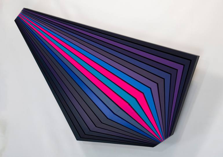 Original Abstract Geometric Sculpture by Dmytro Shavala
