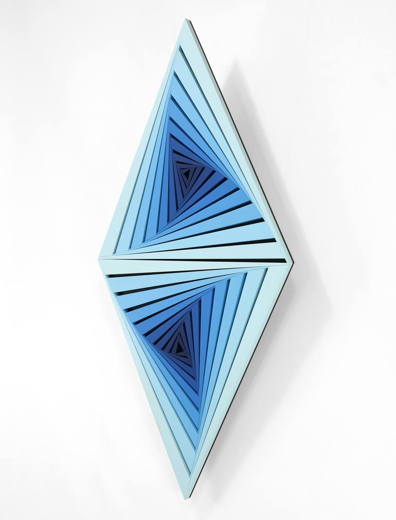 Original Abstract Geometric Sculpture by Dmytro Shavala