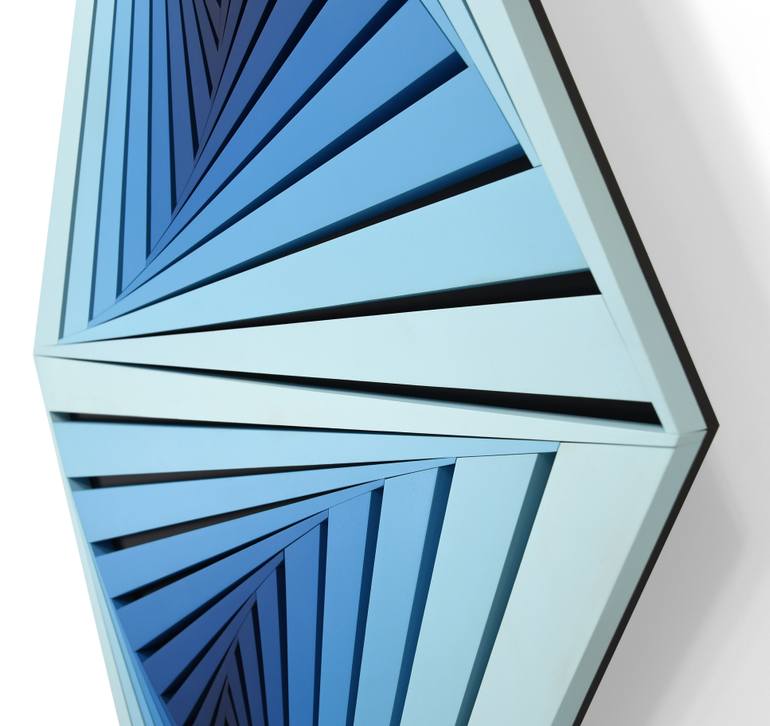 Original Abstract Geometric Sculpture by Dmytro Shavala
