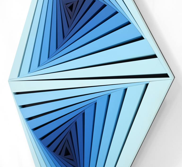 Original Abstract Geometric Sculpture by Dmytro Shavala