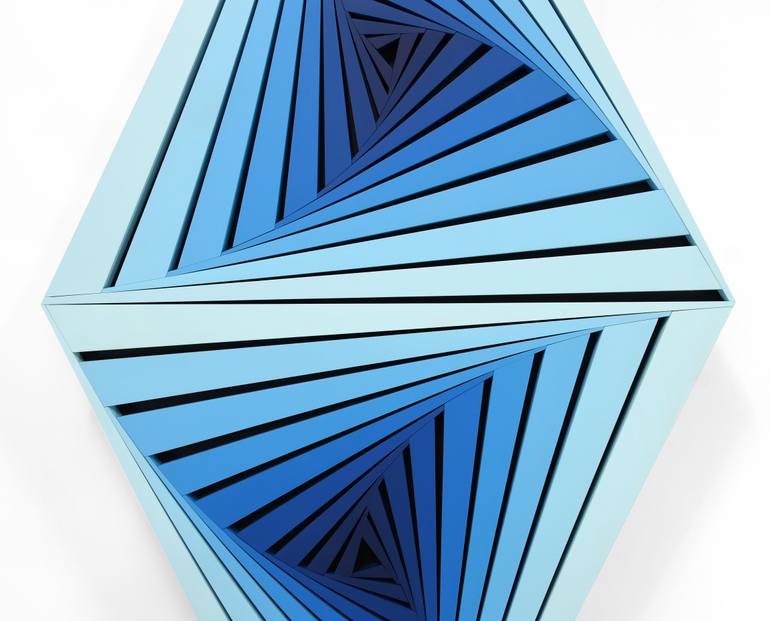 Original Abstract Geometric Sculpture by Dmytro Shavala