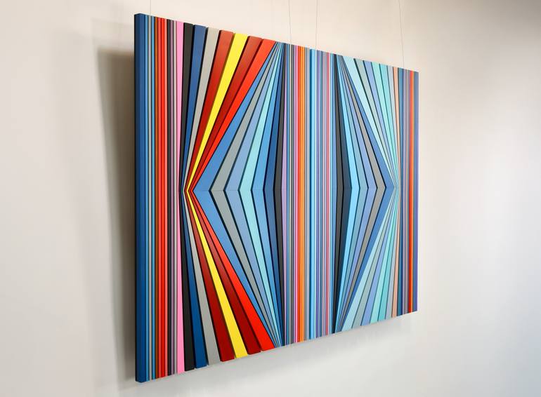 Original Abstract Geometric Sculpture by Dmytro Shavala