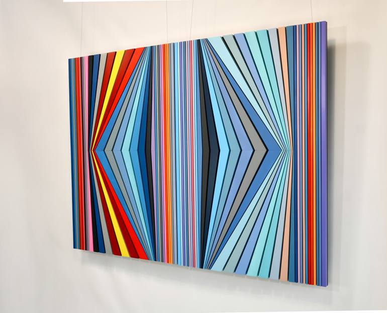 Original Abstract Geometric Sculpture by Dmytro Shavala