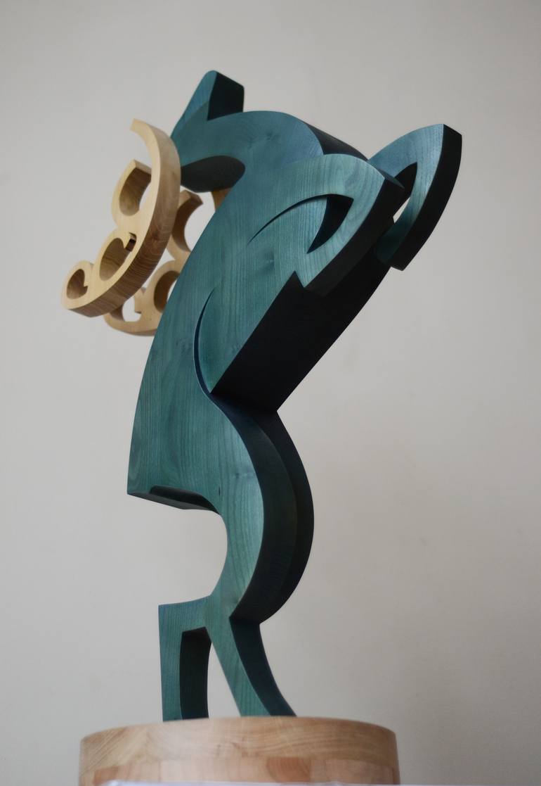 Original Minimalism Animal Sculpture by Dmytro Shavala