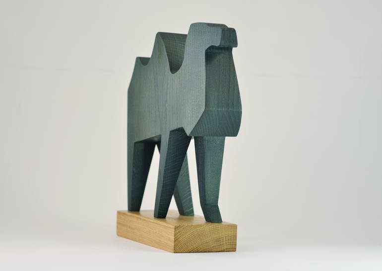 Original Abstract Animal Sculpture by Dmytro Shavala