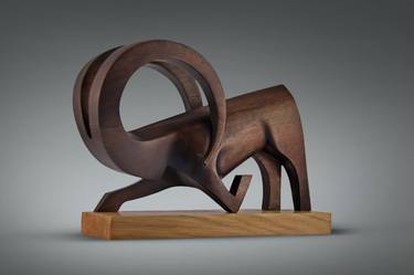 Original Abstract Animal Sculpture by Dmytro Shavala