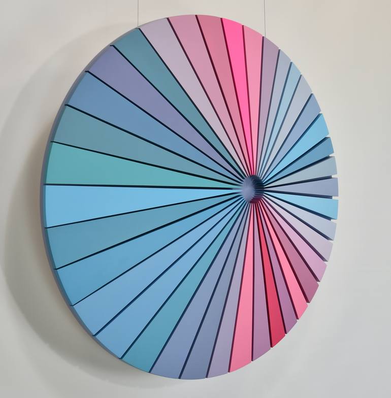 Original Abstract Geometric Sculpture by Dmytro Shavala