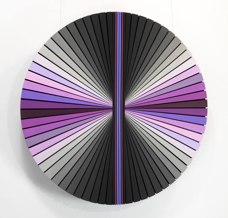 Purple collision Sculpture by Dmytro Shavala | Saatchi Art