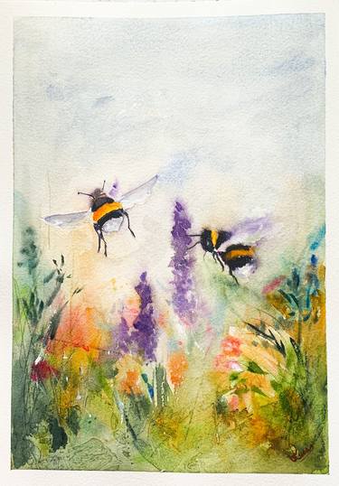 Bees in wilderness thumb