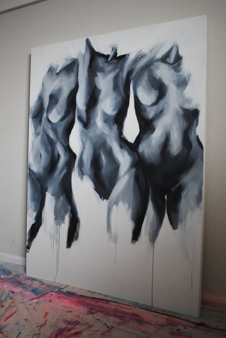 Original Nude Painting by Samantha Rueter