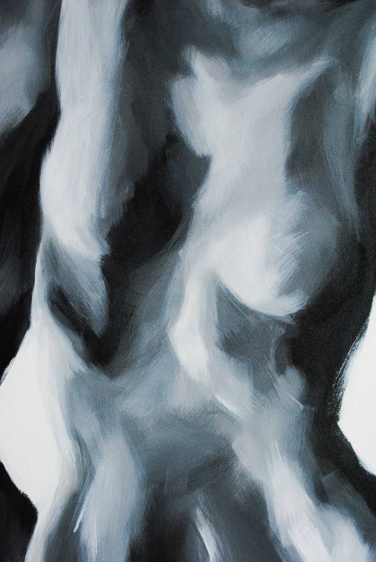 Original Abstract Nude Painting by Samantha Rueter