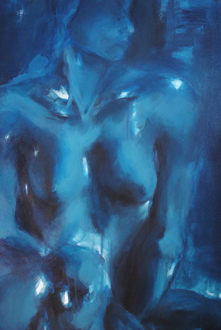 Original Nude Painting by Samantha Rueter