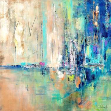 Original Abstract Painting by Meg Krakowiak