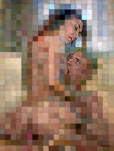 Original Conceptual Erotic Paintings by JC Amorrortu