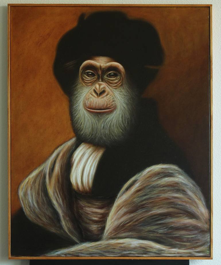 Original Figurative People Painting by Jc Amorrortu