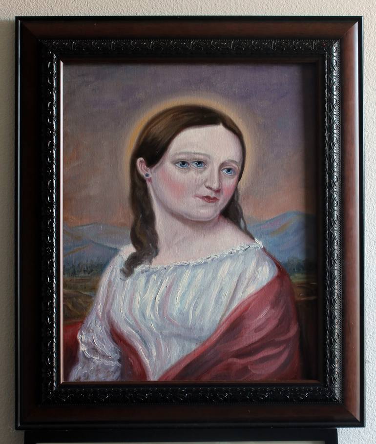 Original Portrait Painting by JC Amorrortu