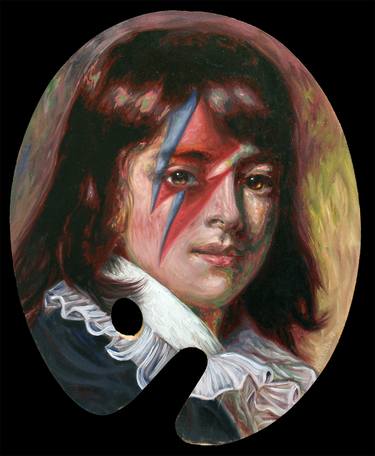 Original Conceptual Portrait Paintings by JC Amorrortu