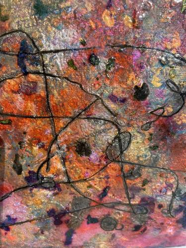 Original Abstract Expressionism Abstract Paintings by Fay Lawrence-Grant