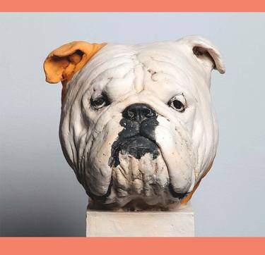 Original Dogs Sculpture by Georgi Apostolov