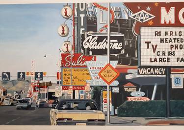 Print of Photorealism Cities Paintings by Alo Valge