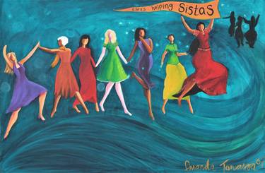 Original Women Paintings by Amanda Tomasoa