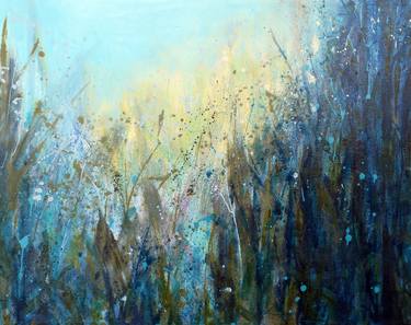 Original Abstract Landscape Paintings by Jackie Rennie